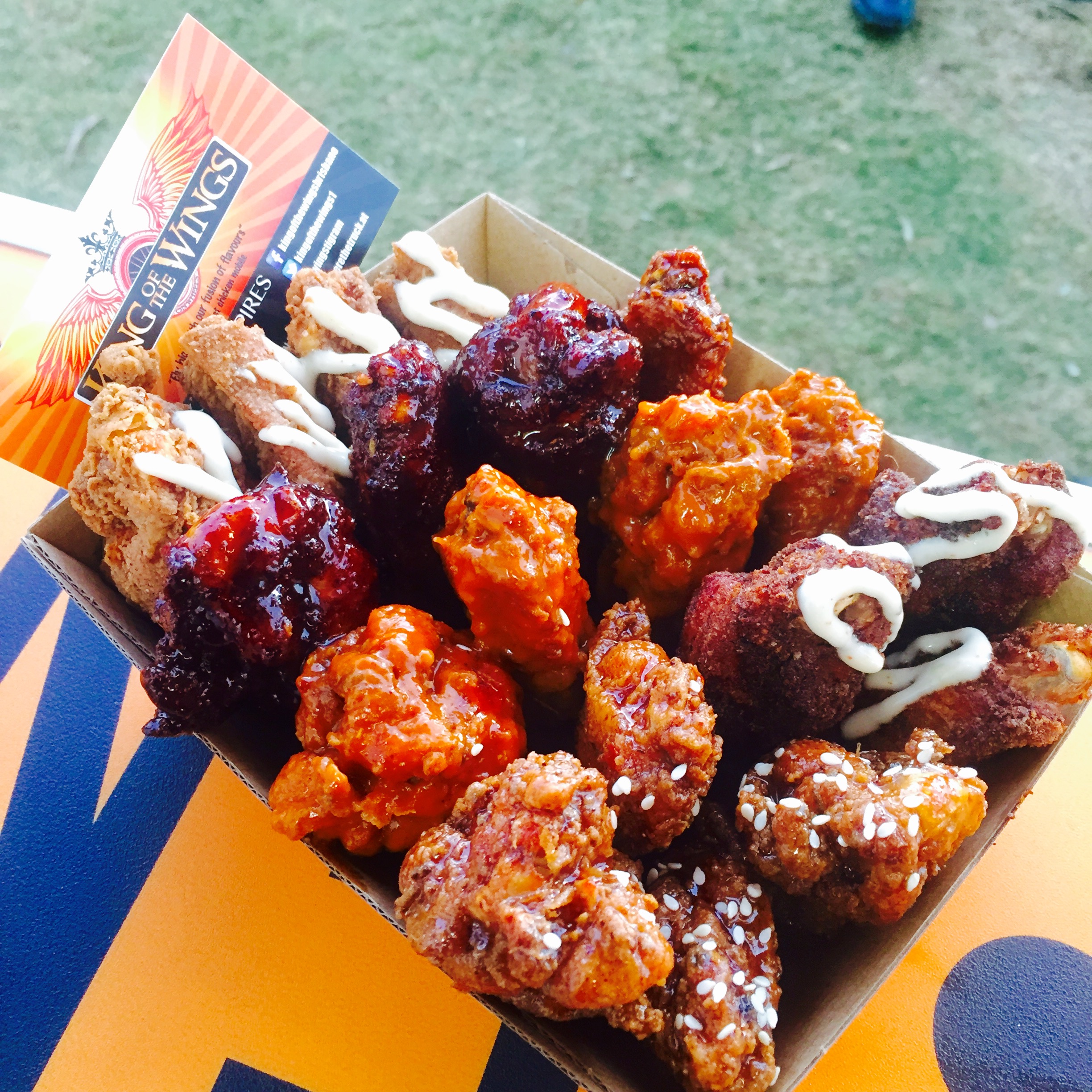 King of the Wings Tue 23 Jan River Terrace Brisbane Food Trucks